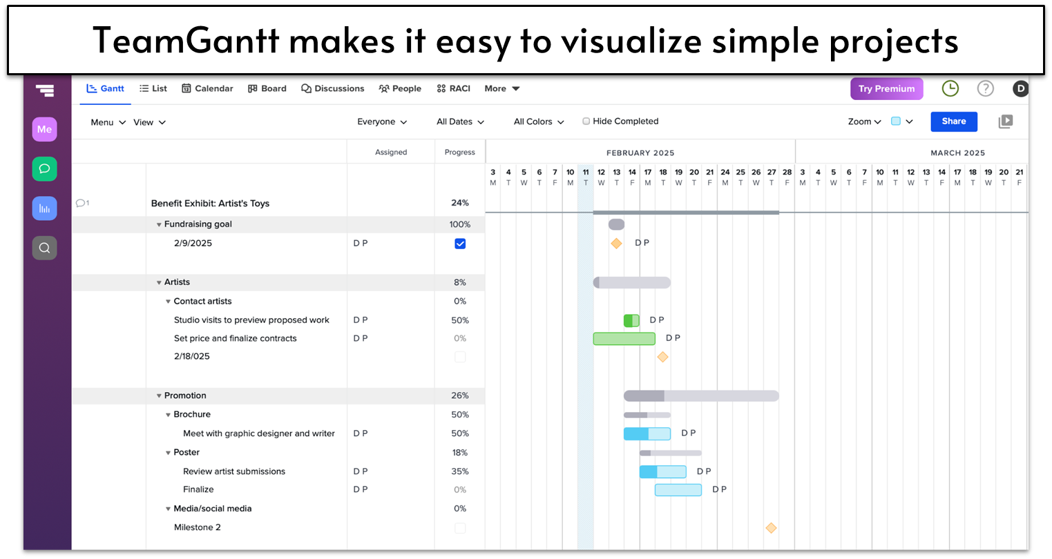 Clickup Free Gantt Chart