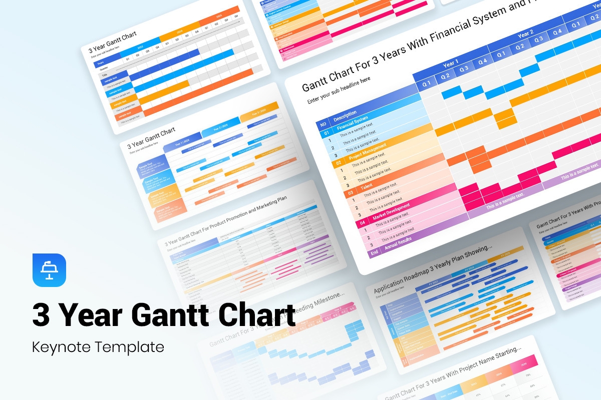 Gantt Chart Keynote