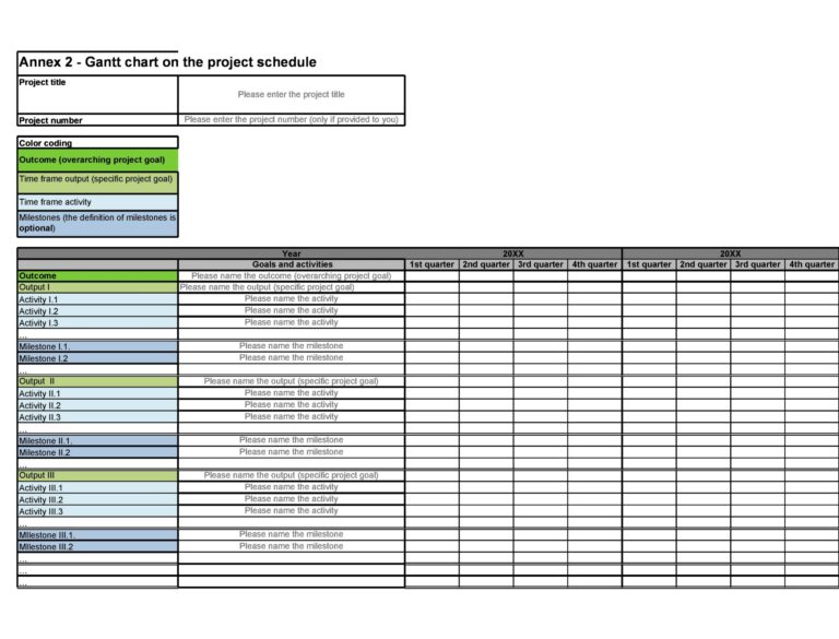 30 FREE Gantt Chart Templates Excel TemplateArchive