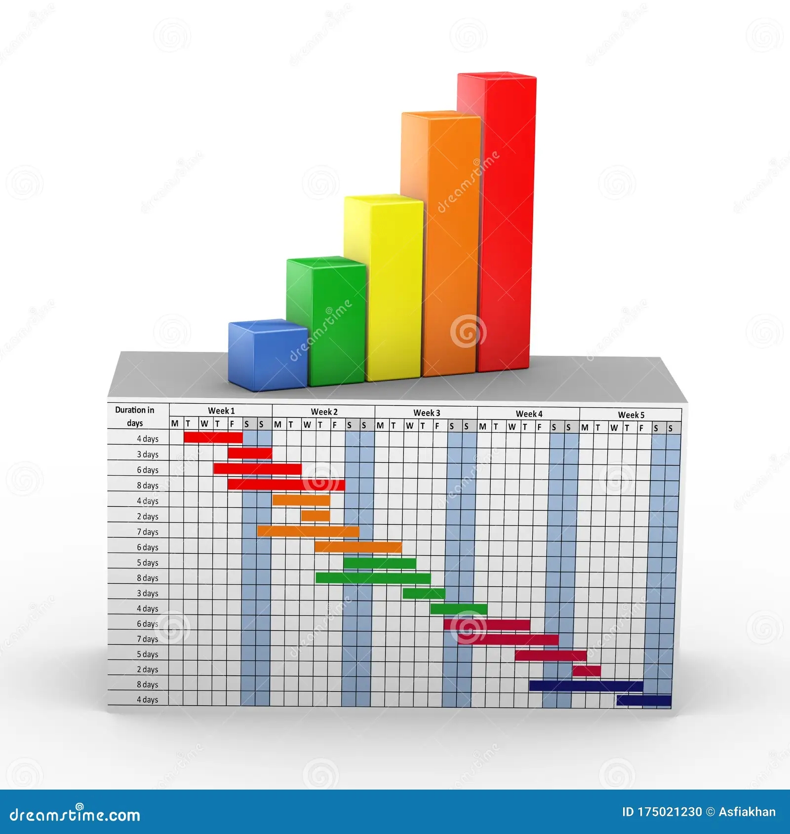3d Progress Bar On Gantt Chart Desk Stock Illustration Illustration Of Management Duration 175021230 3d Progress Bar On Gantt Chart Desk Stock Illustration Illustration Of Management Duration 175021230