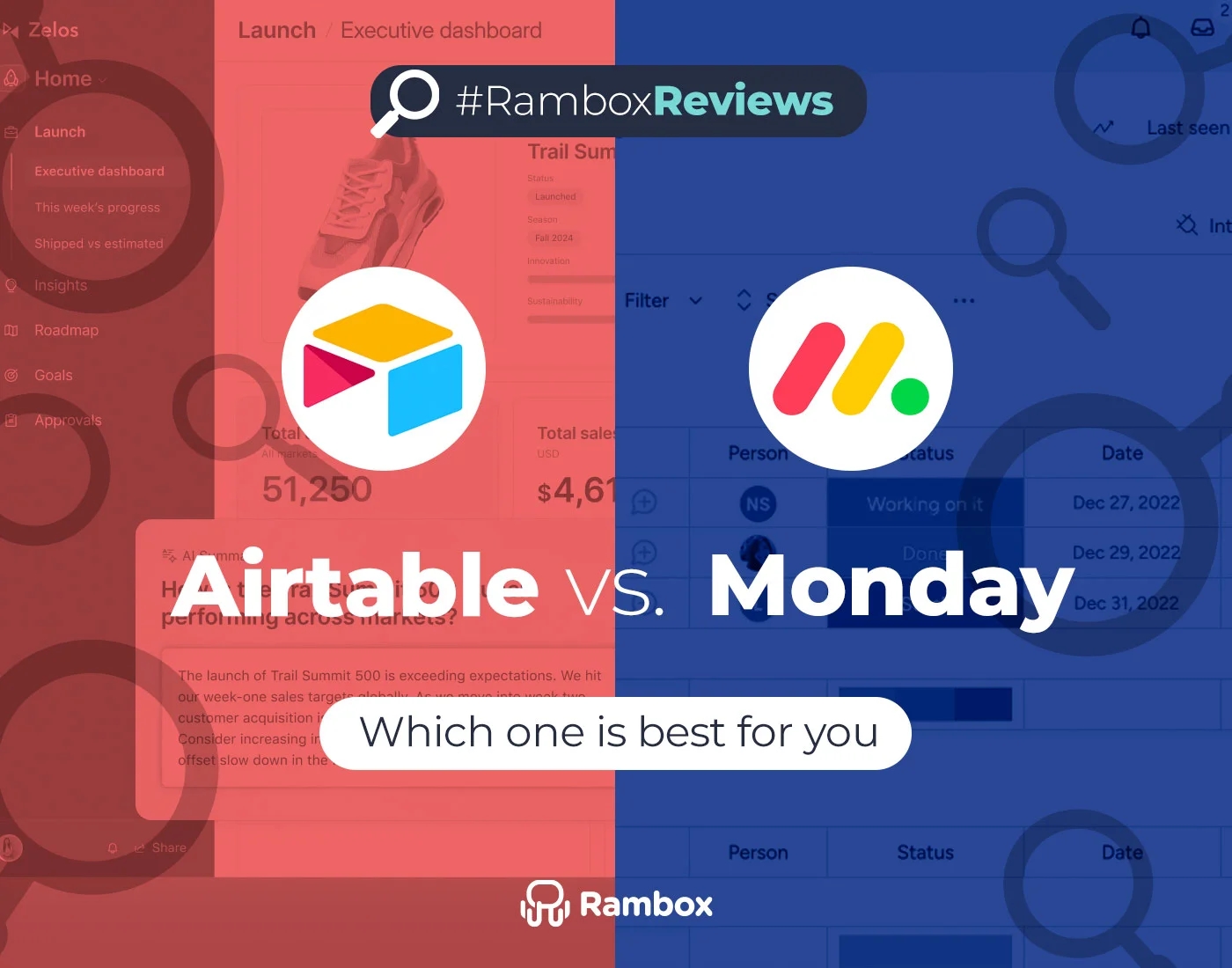 Airtable Vs Monday Best Project Management Tool For 2025 Rambox