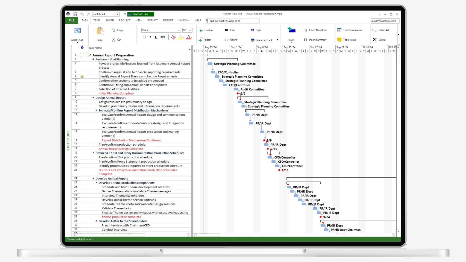 All About Gantt Chart Project Plan 365