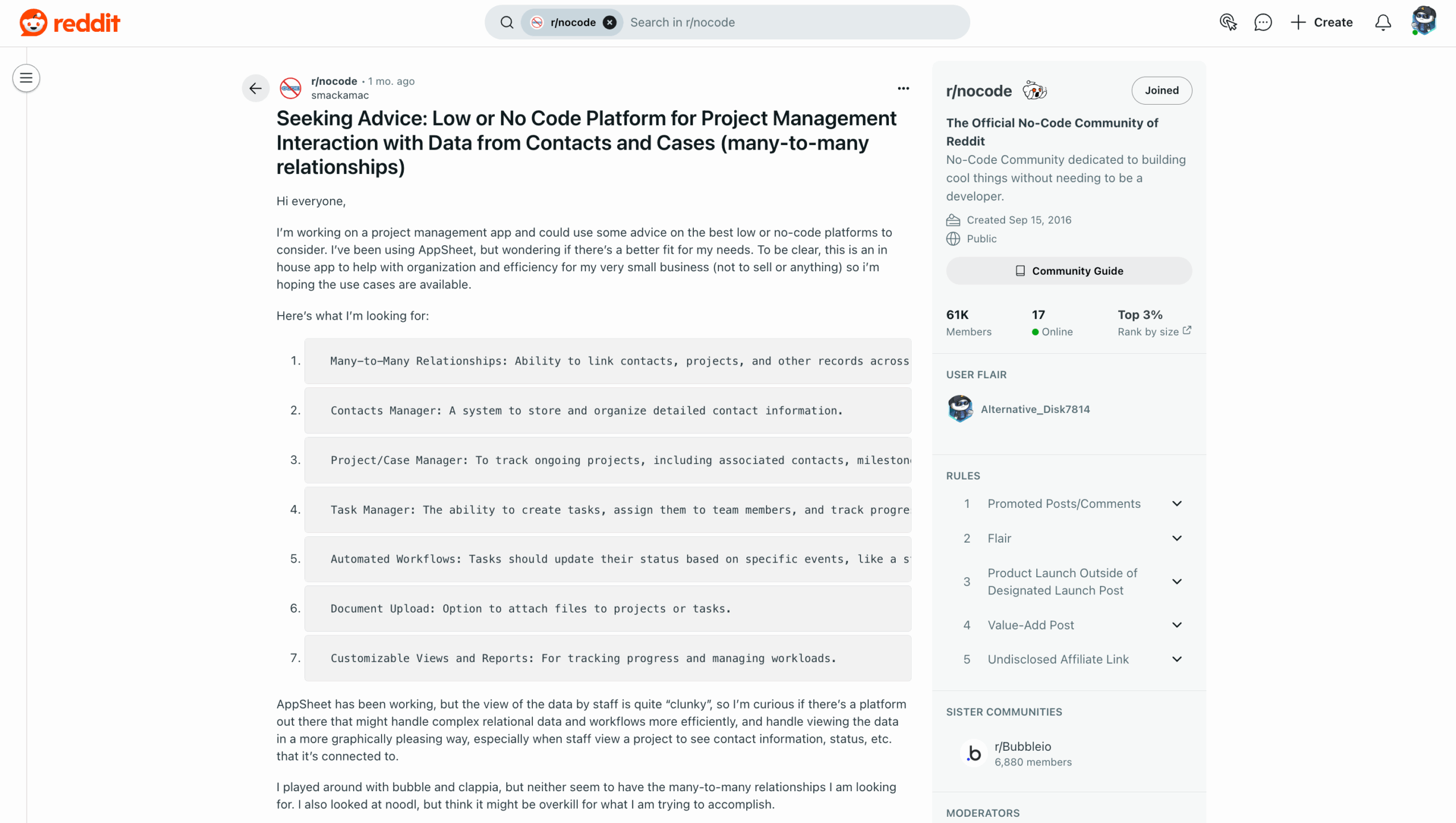 AppSheet Alternative Build A Many to Many Task System No Code NocoBase