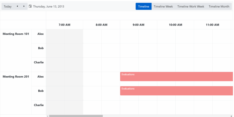 Asp Mvc Kendo Gantt Timeline In 30 Minute Increments Stack Overflow