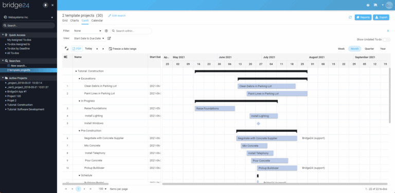 Basecamp Gantt Chart View And Timeline