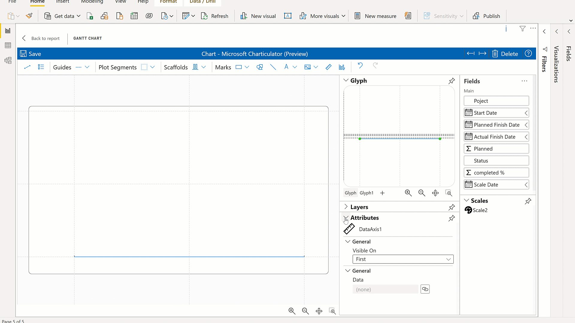 Charticulator Wont Represent Days Correctly Issue 825 