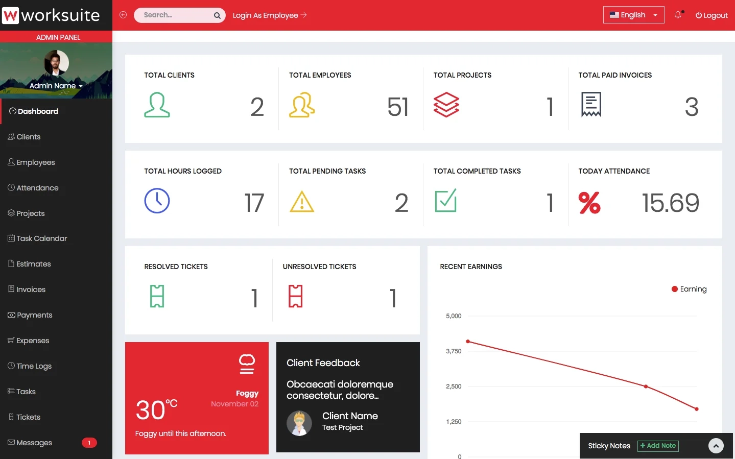 Complete Online Project Management System Using PHP MySQL Campcodes