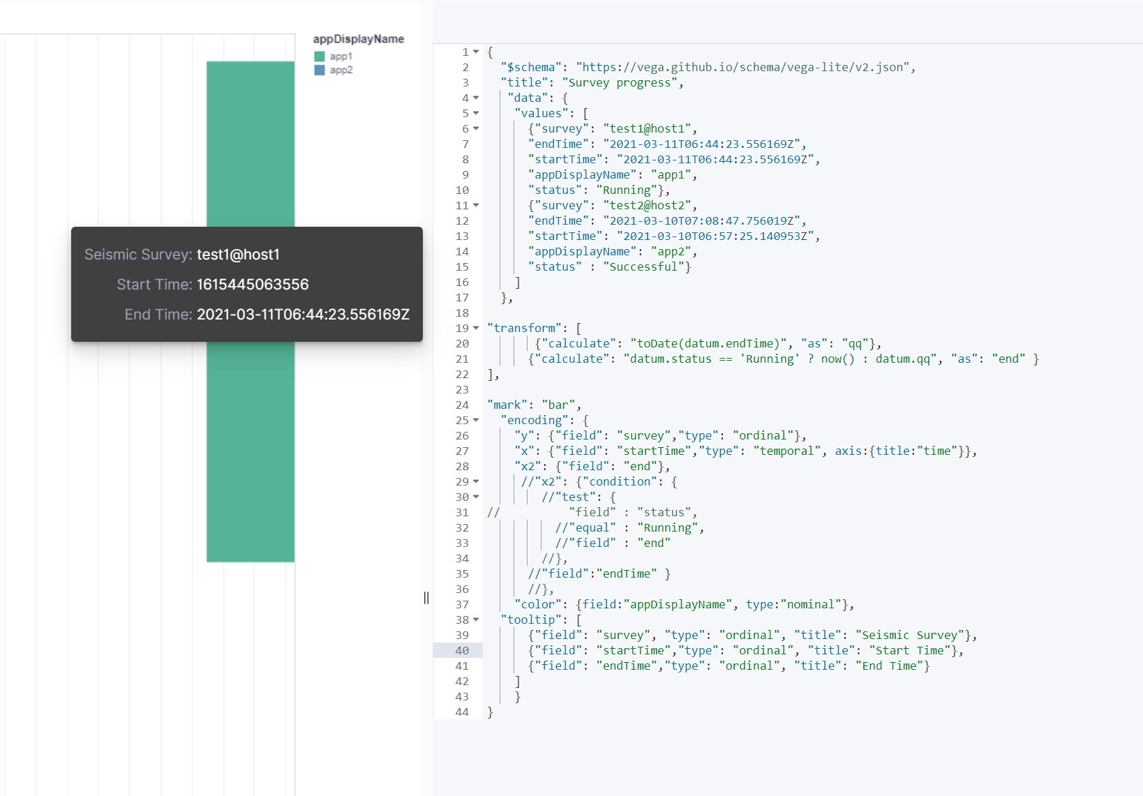 Conditional Setting Of Values In VEGA for Gantt Chart Kibana Discuss The Elastic Stack