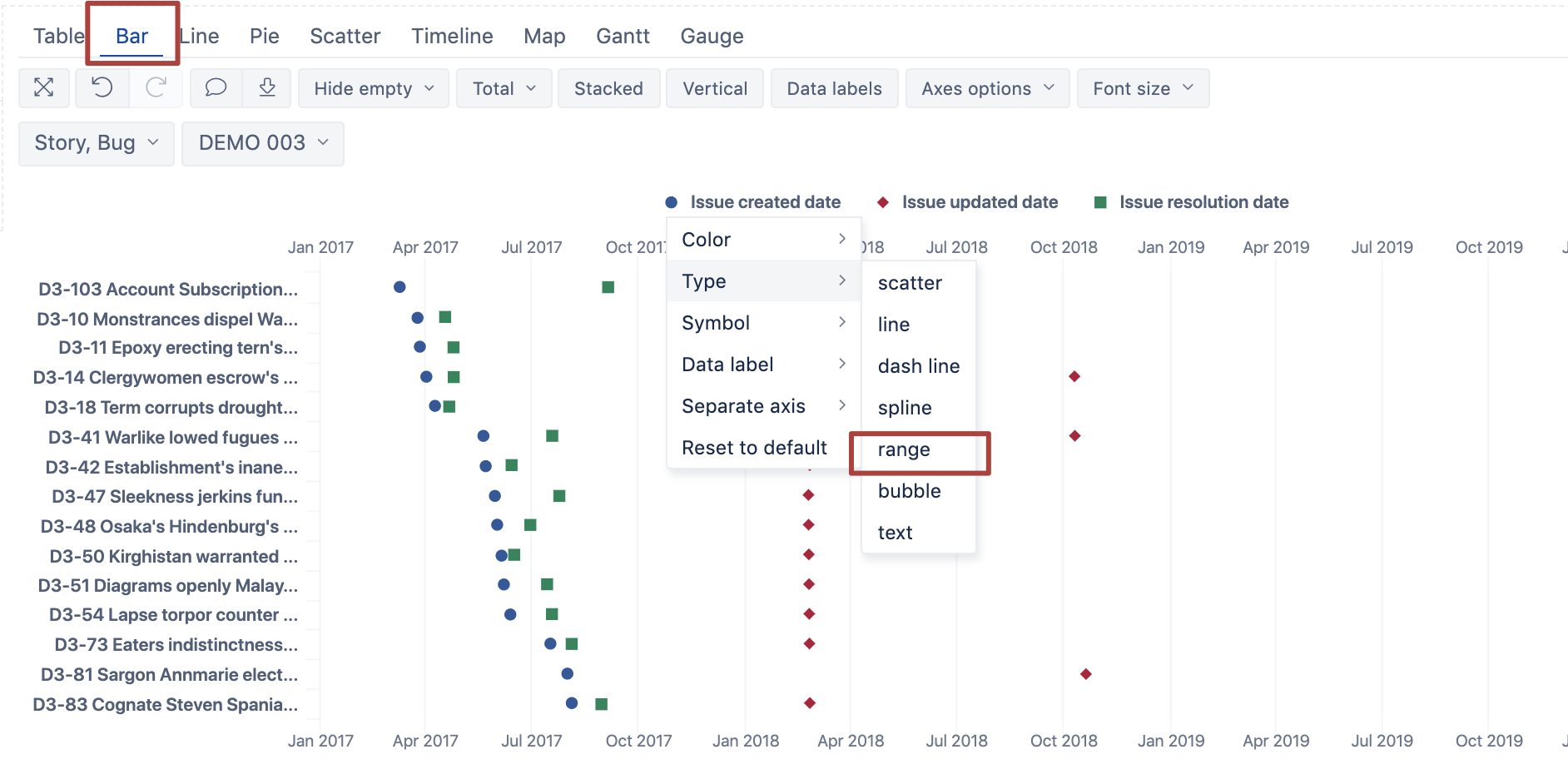 Configuration Of Gantt Chart In EazybI Questions U0026 Answers EazyBI Community