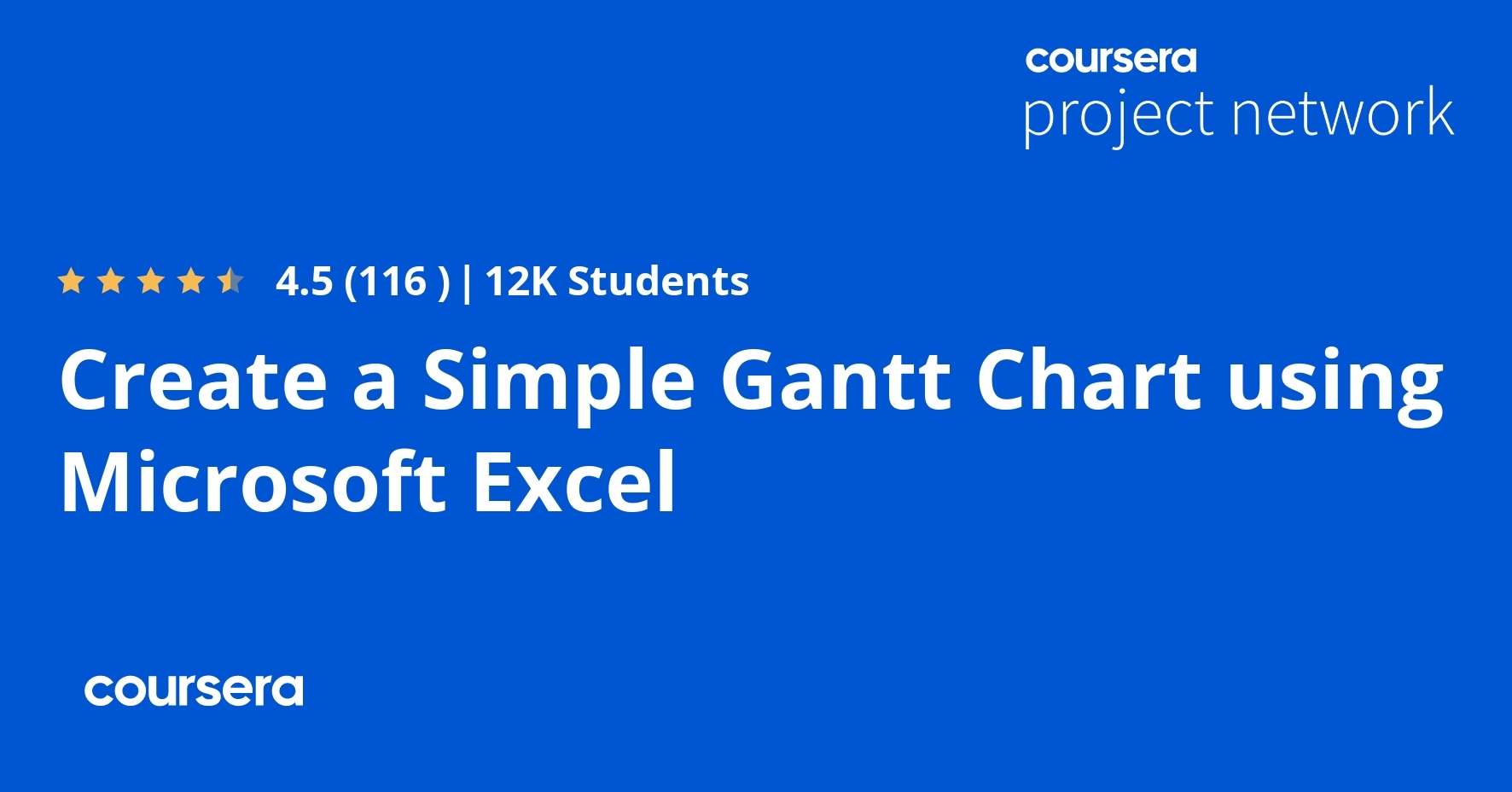 Create A Simple Gantt Chart Using Microsoft Excel