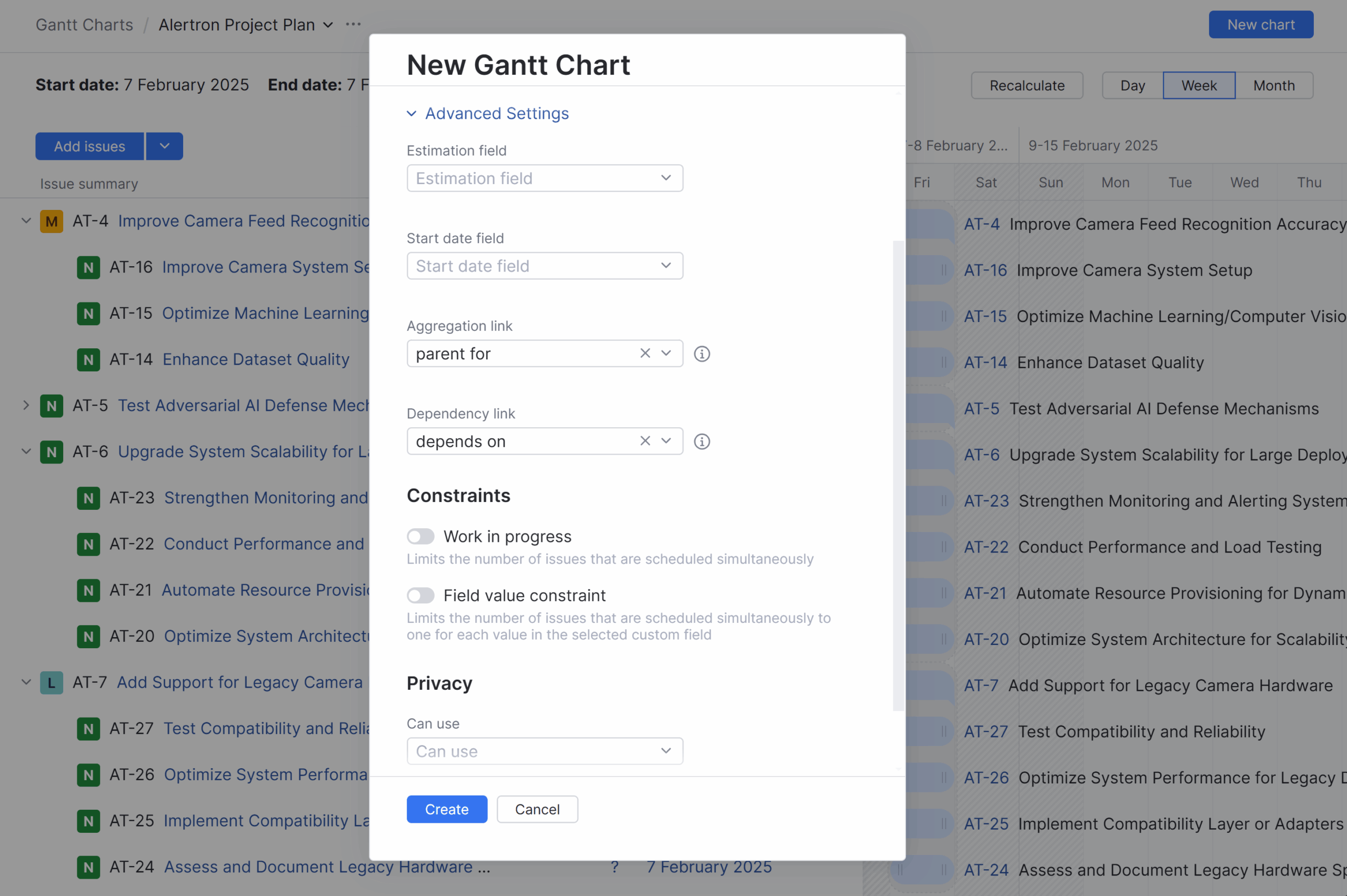 Create And Use A Gantt Chart YouTrack Server Documentation