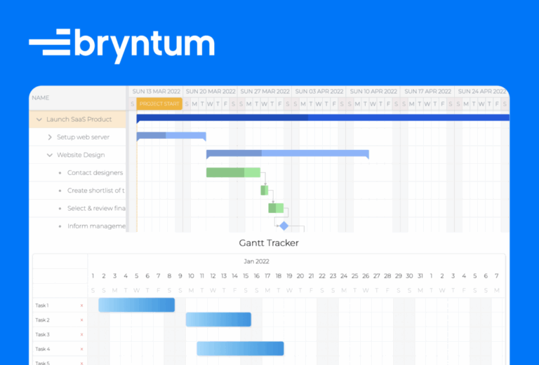 Creating A Gantt Chart With React Using Next js Bryntum