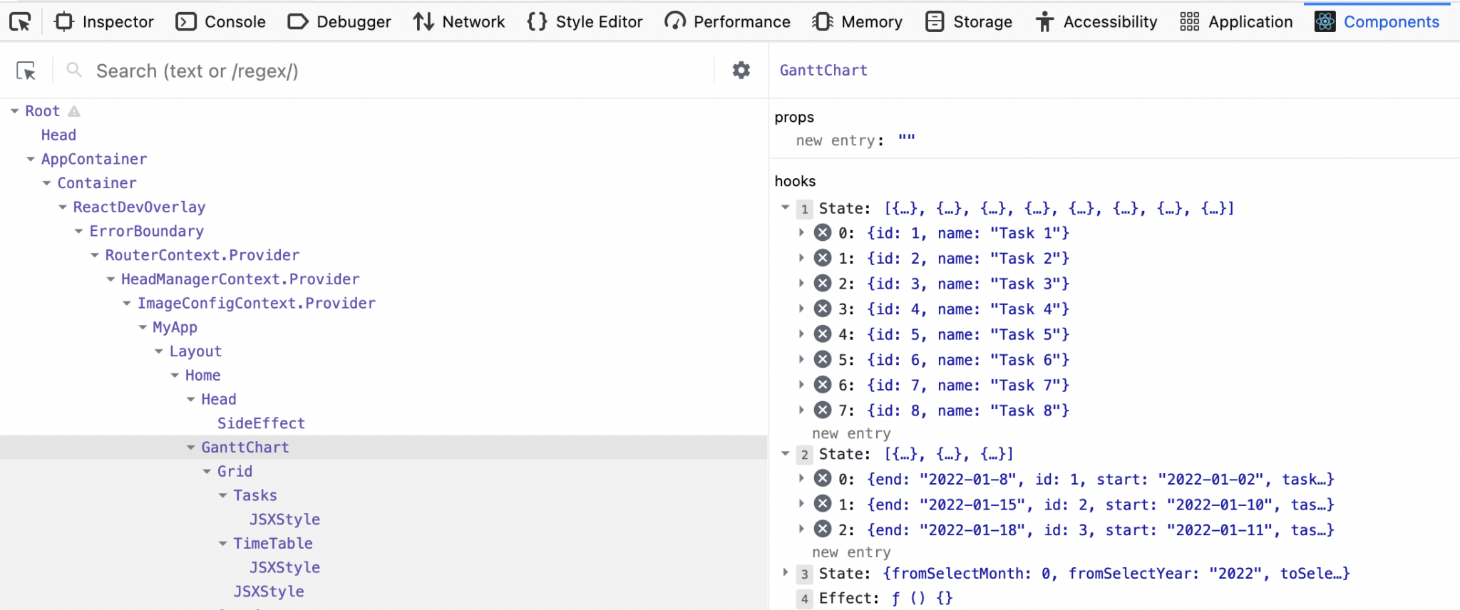 Gantt Chart React Native Gantt Chart React Native