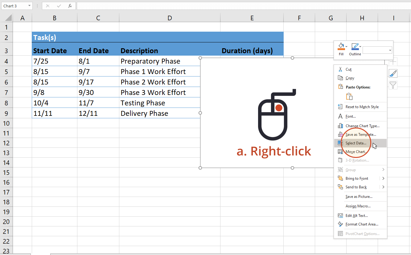 Excel Gantt Chart Tutorial Free Template Export To PPT