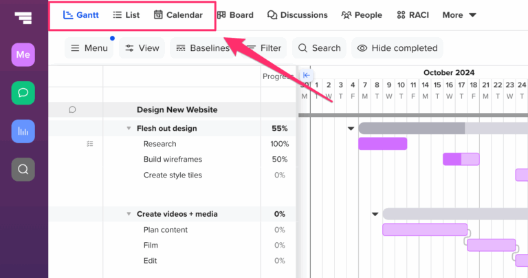 Exporting Your Project Gantt List U0026 Calendar Views TeamGantt 