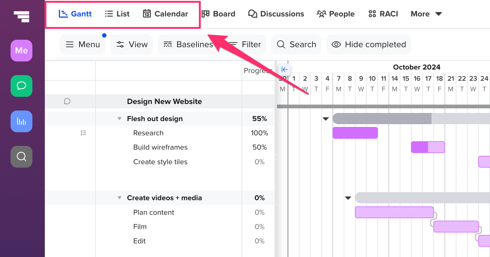 Exporting Your Project Gantt List U0026 Calendar Views TeamGantt Exporting Your Project Gantt List U0026 Calendar Views TeamGantt