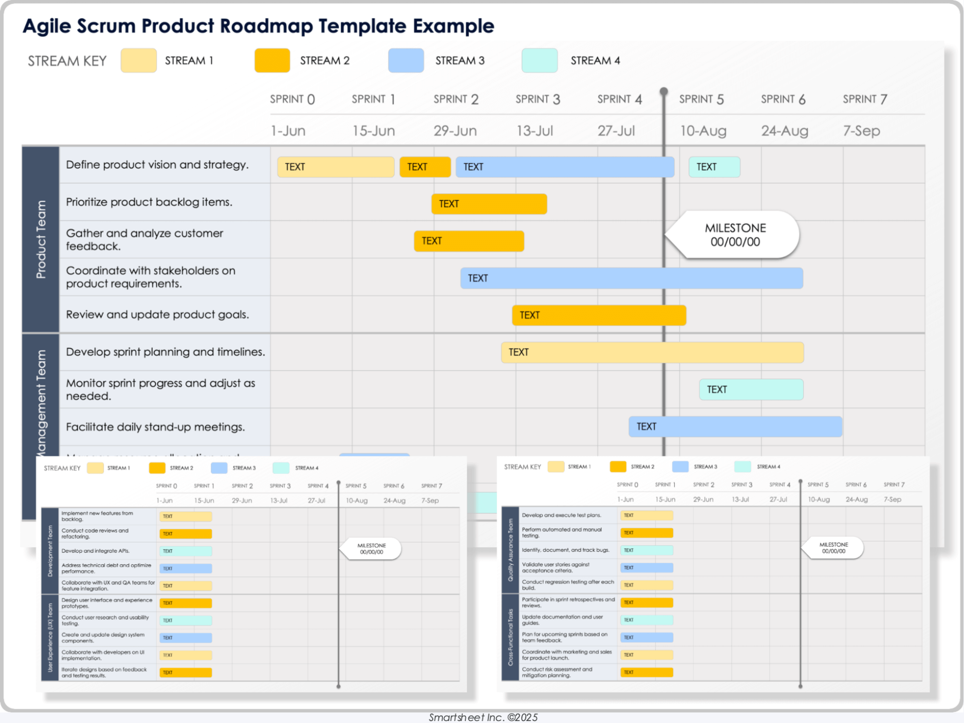 Agile Scrum Gantt Chart Agile Scrum Gantt Chart