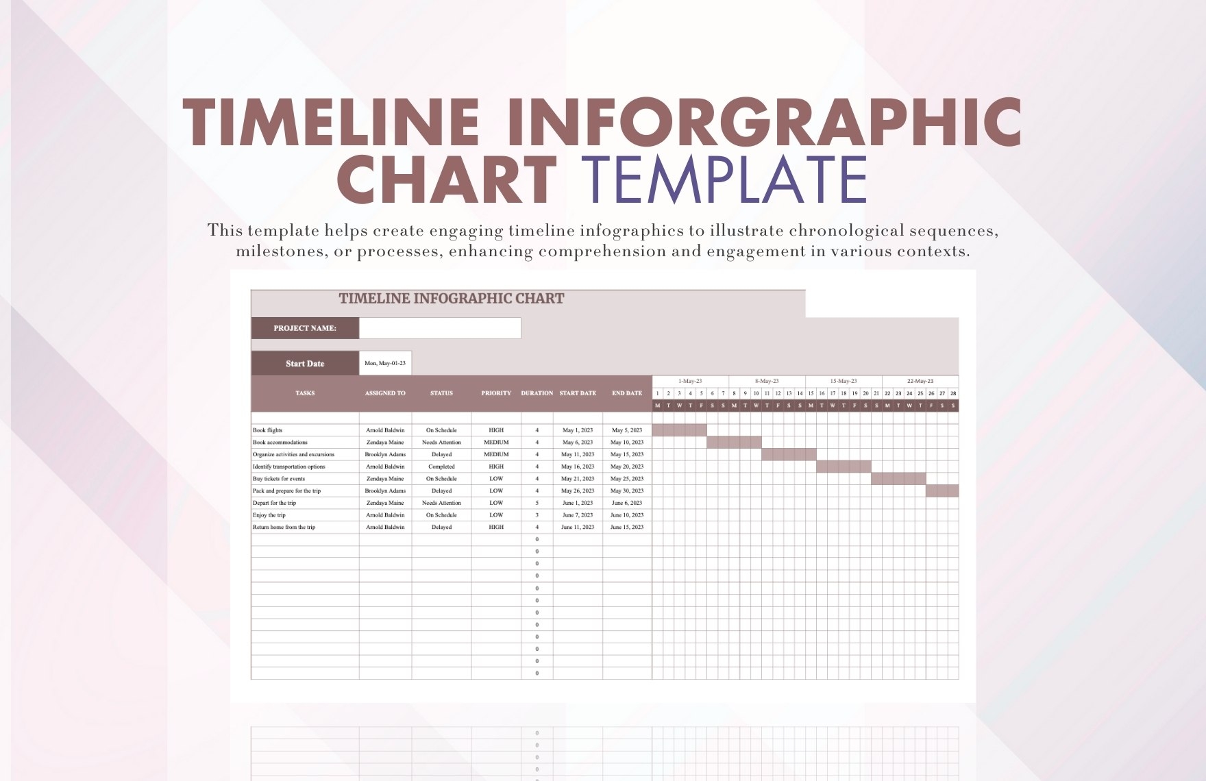 Free Editable Chart Templates In Apple Numbers To Download