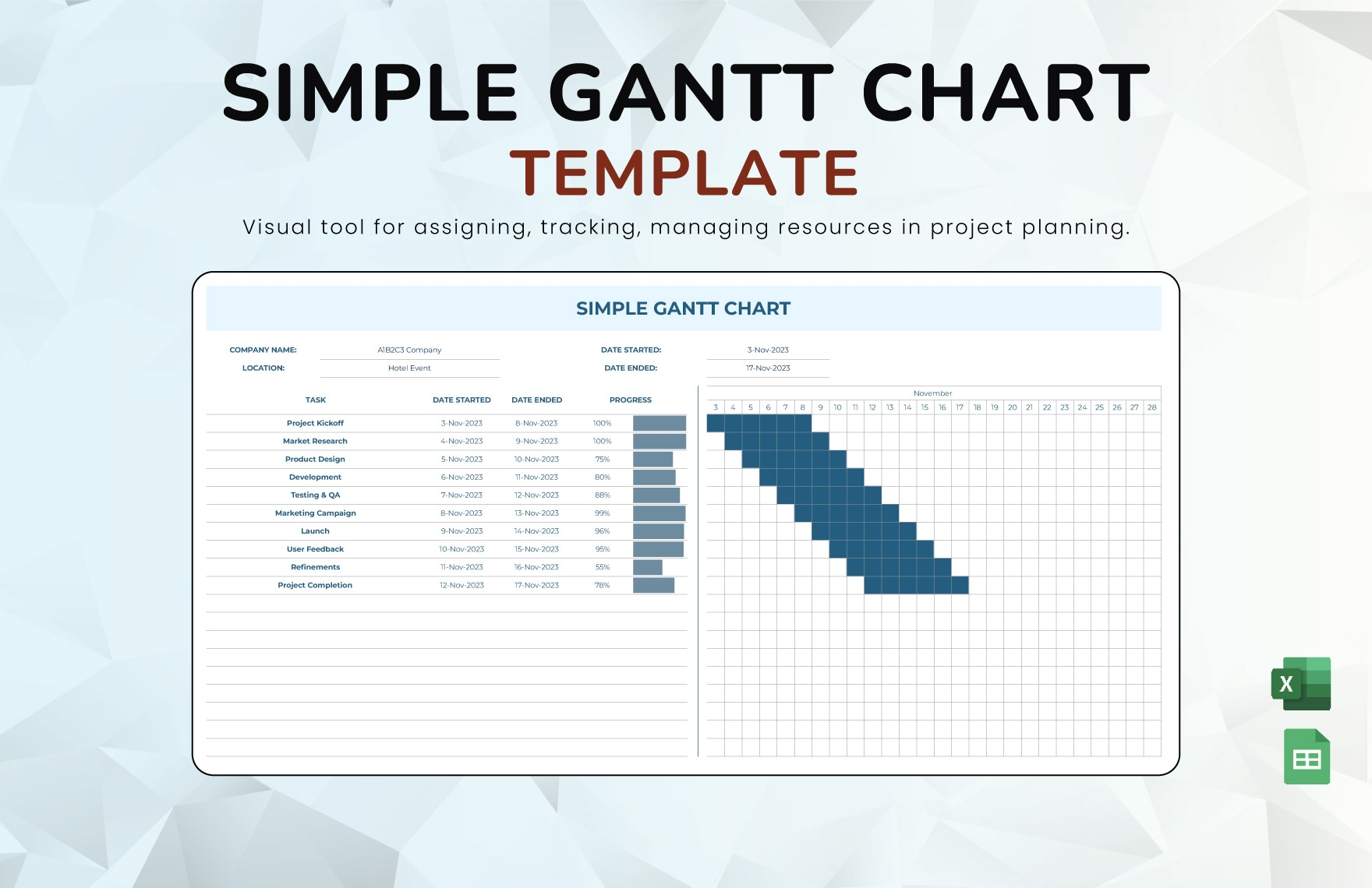 Free Gantt Chart Template In Lucidchart To Download Template