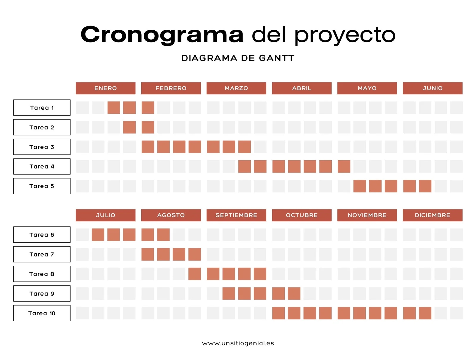 Free To Customize Gantt Chart Templates Canva Free To Customize Gantt Chart Templates Canva