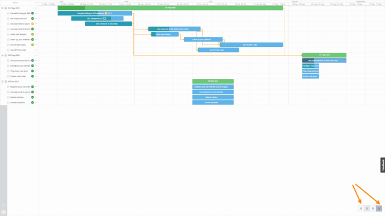 Full Screen Freeedcamp Gantt Chart Freedcamp Blog Freedcamp Blog