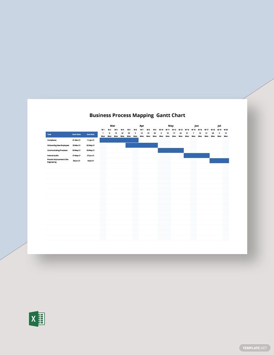Fundraising Event Gantt Chart Template In Excel Download Template