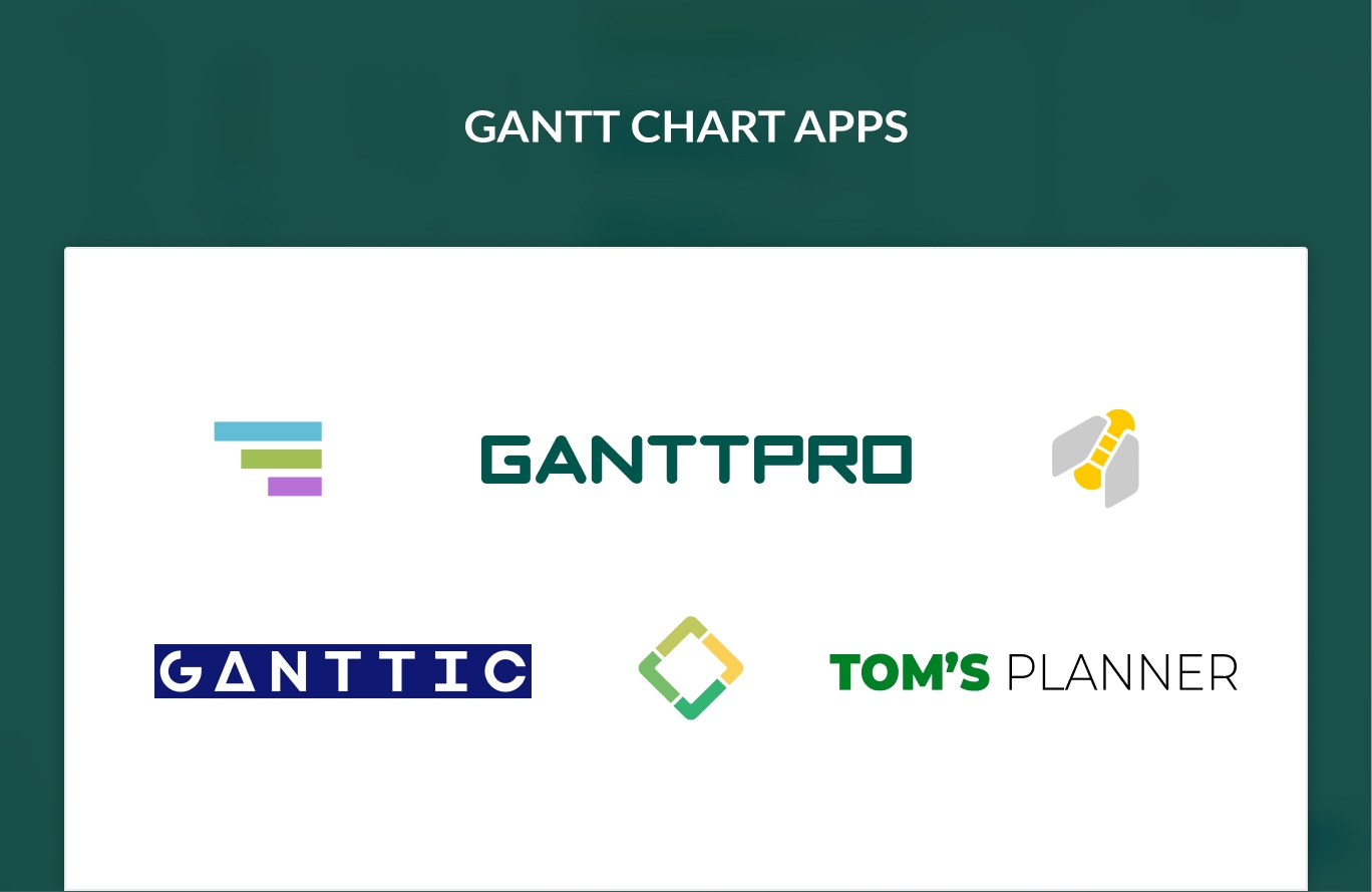 Gantt Chart Apps For Project Management with User Reviews 