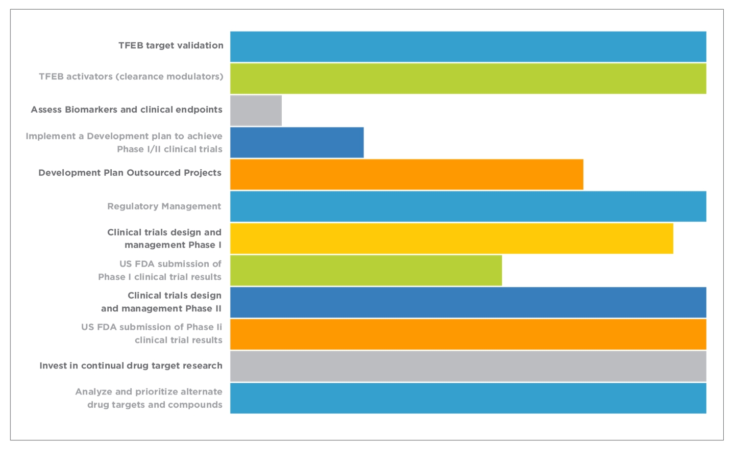 Gantt Chart Beyond Batten Disease Foundation