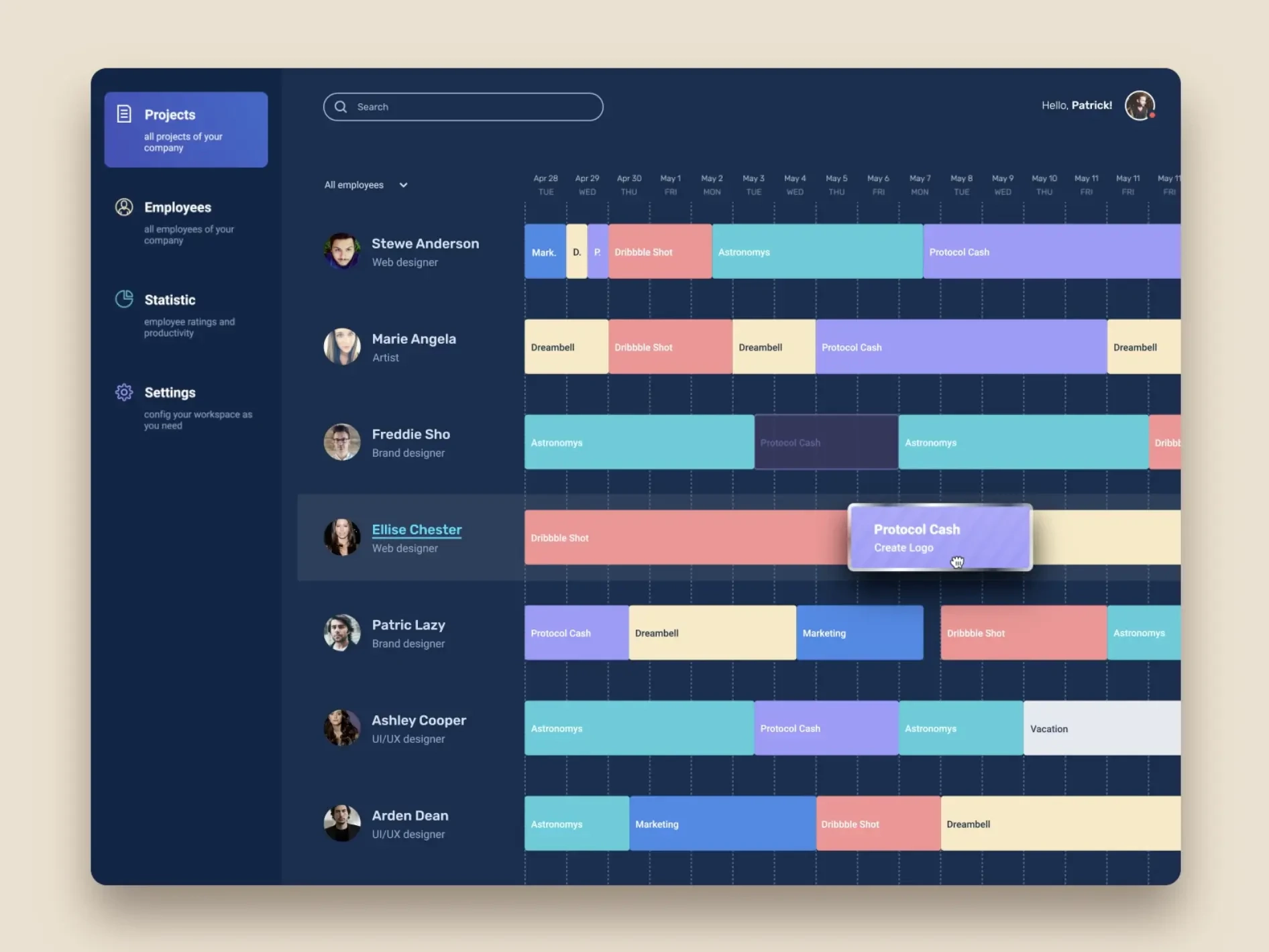Gantt Chart Web
