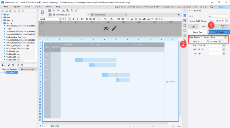 Gantt Chart Examples Tools And Templates FineReport