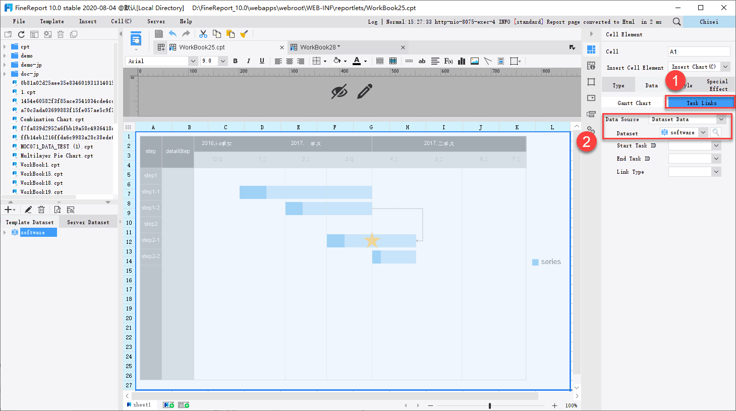 Gantt Chart Examples Tools And Templates FineReport Gantt Chart Examples Tools And Templates FineReport