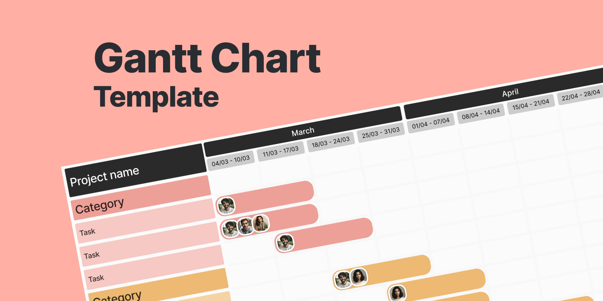 Gantt Chart For UX Projects Figma