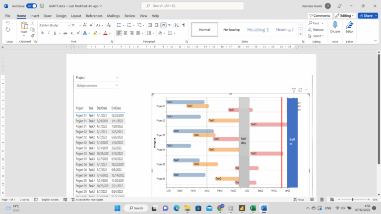 Gantt Chart Holiday Deneb Showcase Enterprise DNA Forum