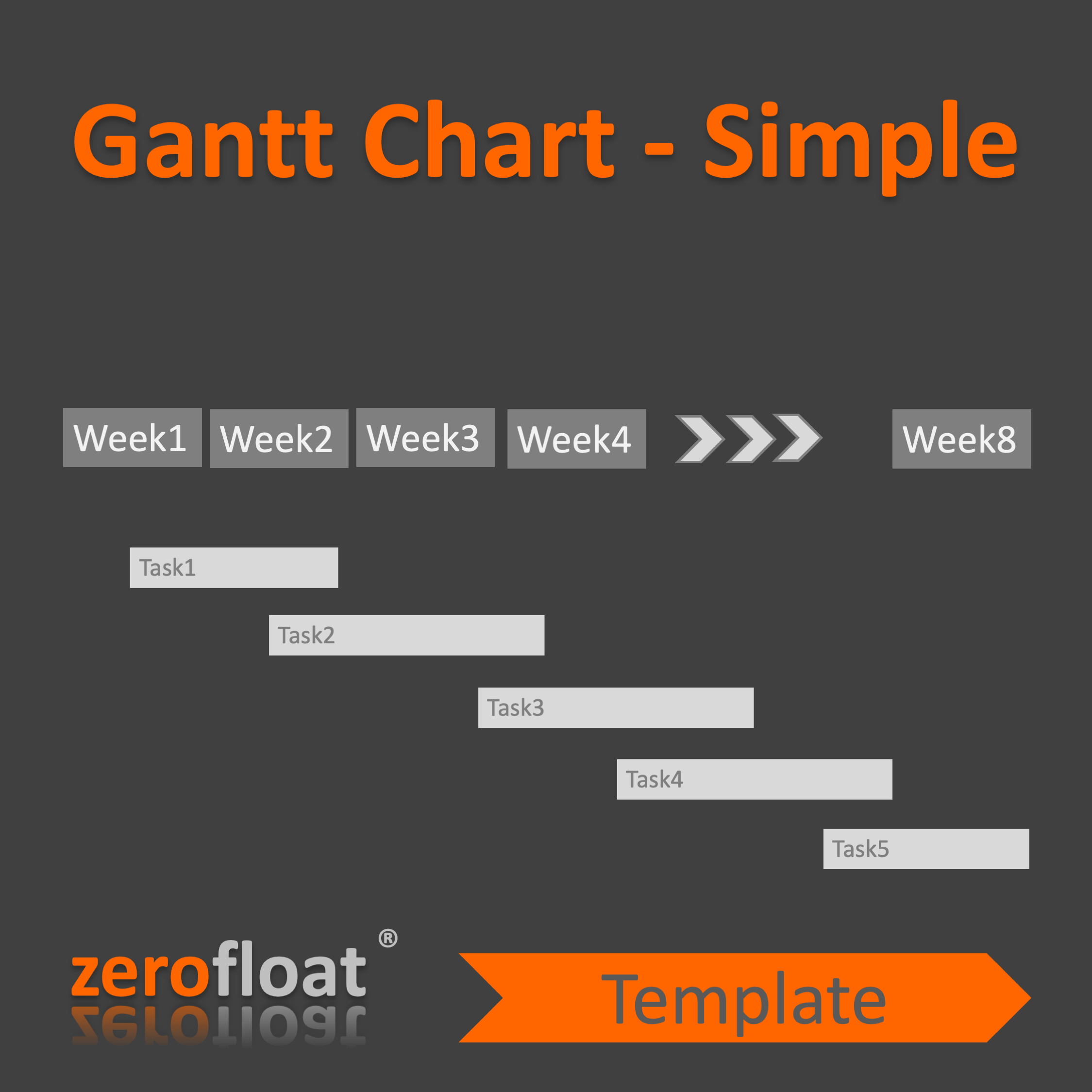 Gantt Chart Simple zerofloat 