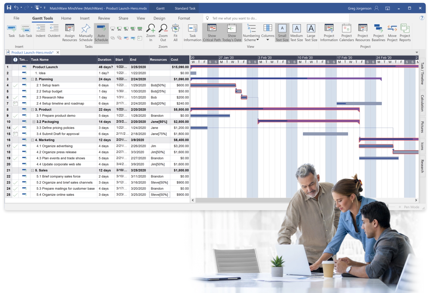 Gantt Chart Creator Online