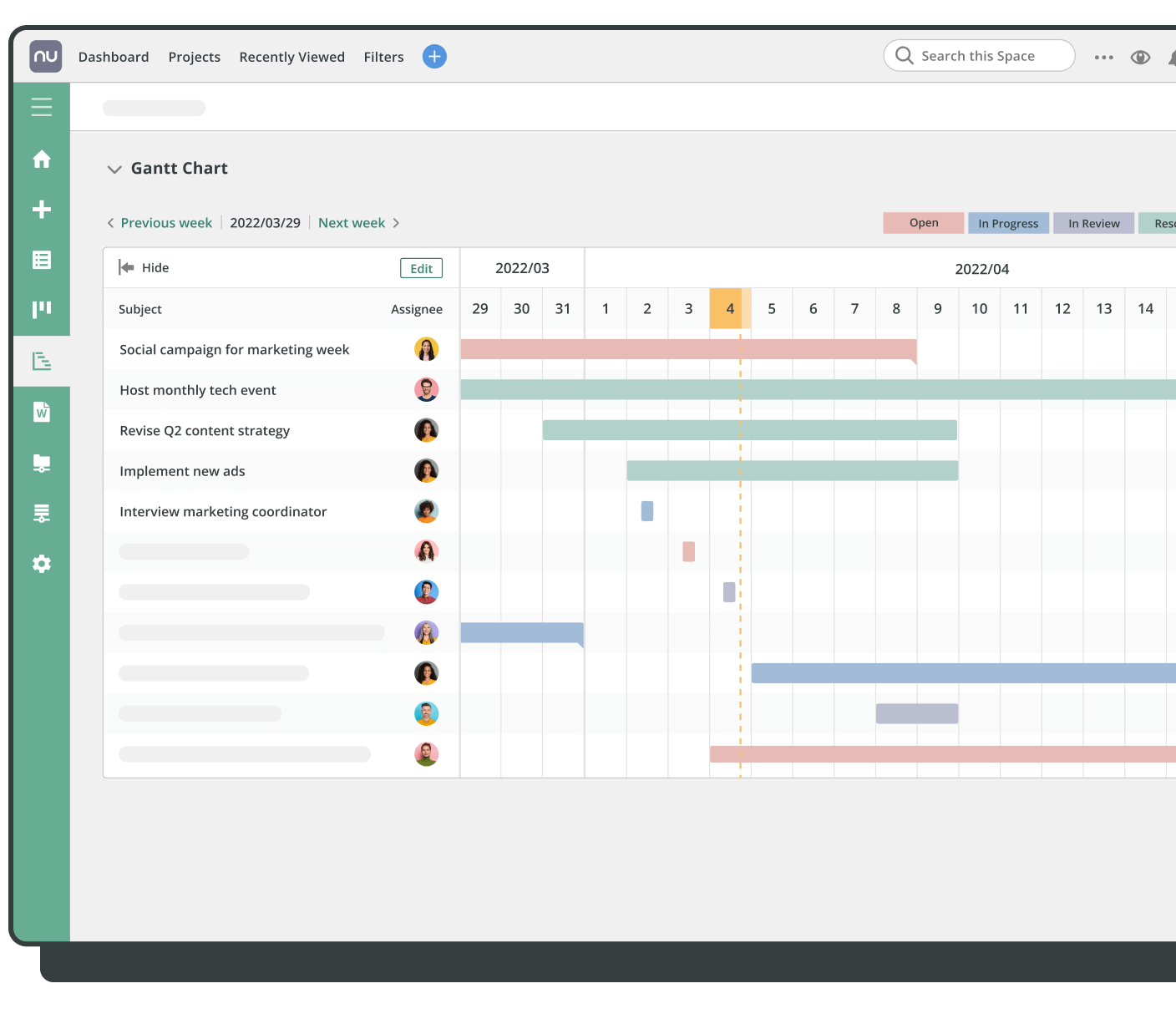 Gantt Chart In Teamwork Gantt Chart In Teamwork