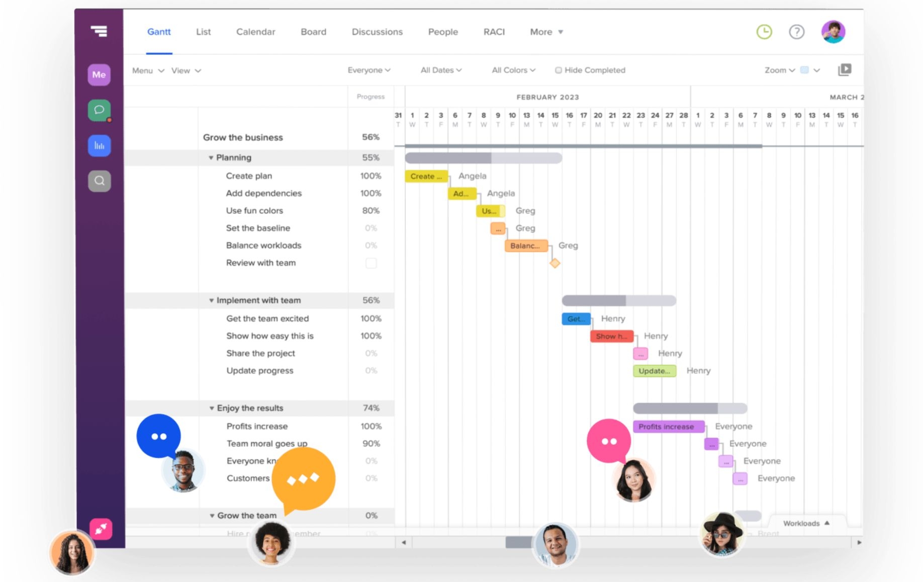 Gantt Chart Software Tools Productivity Apps Review