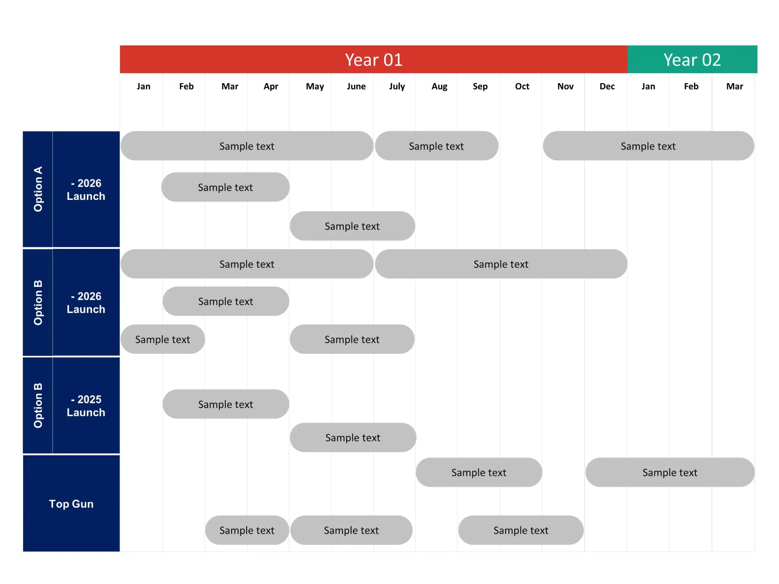 Gantt Chart Templates For PowerPoint U0026 Google Slides SlideUpLift