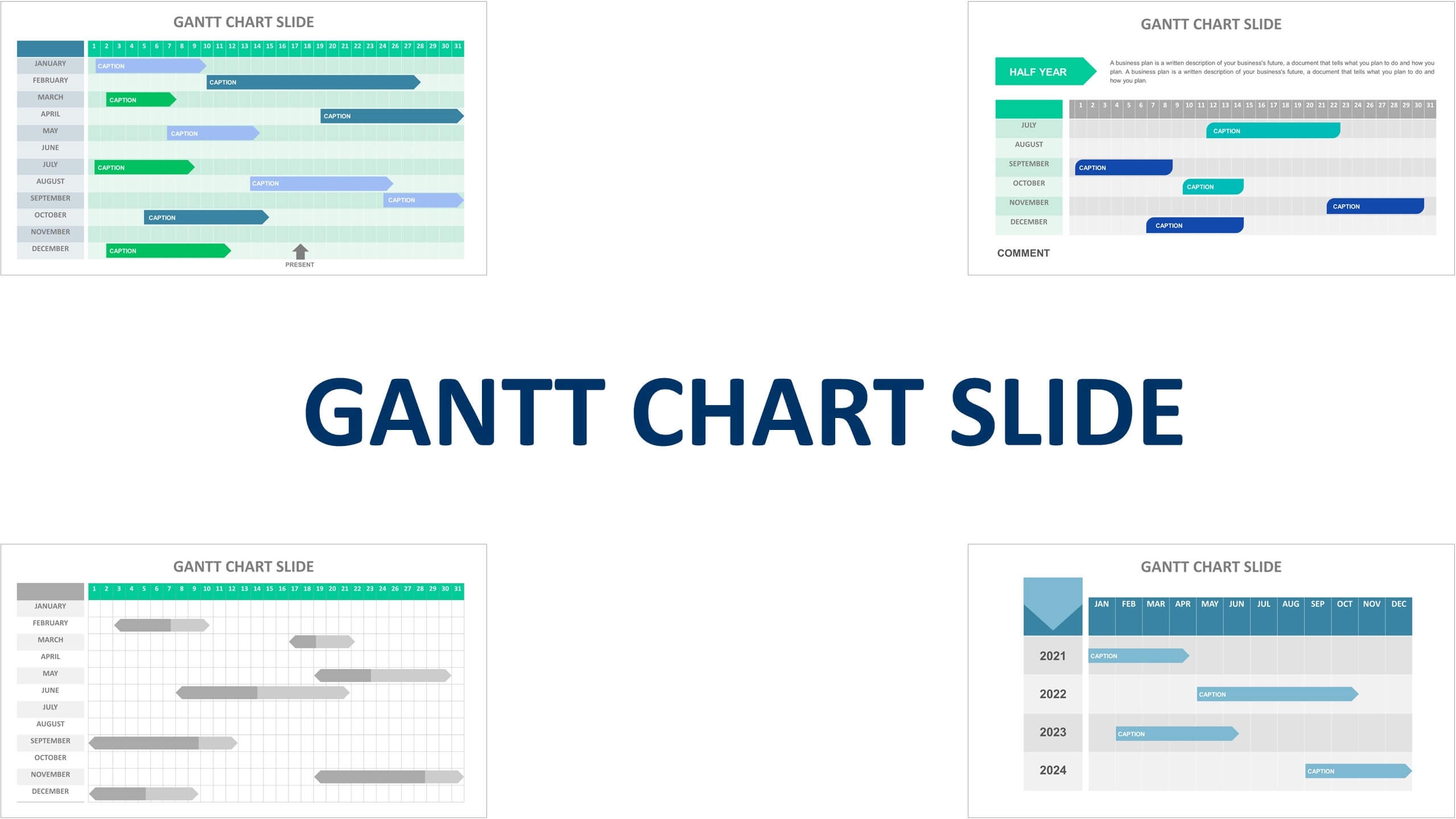 Gantt Slide Templates Biz Infograph Gantt Slide Templates Biz Infograph
