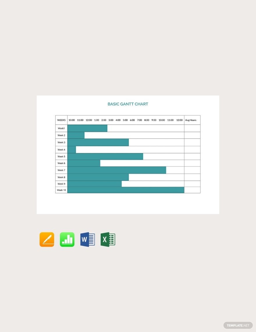 Gantt Timeline Chart In Illustrator PDF Download Template Gantt Timeline Chart In Illustrator PDF Download Template