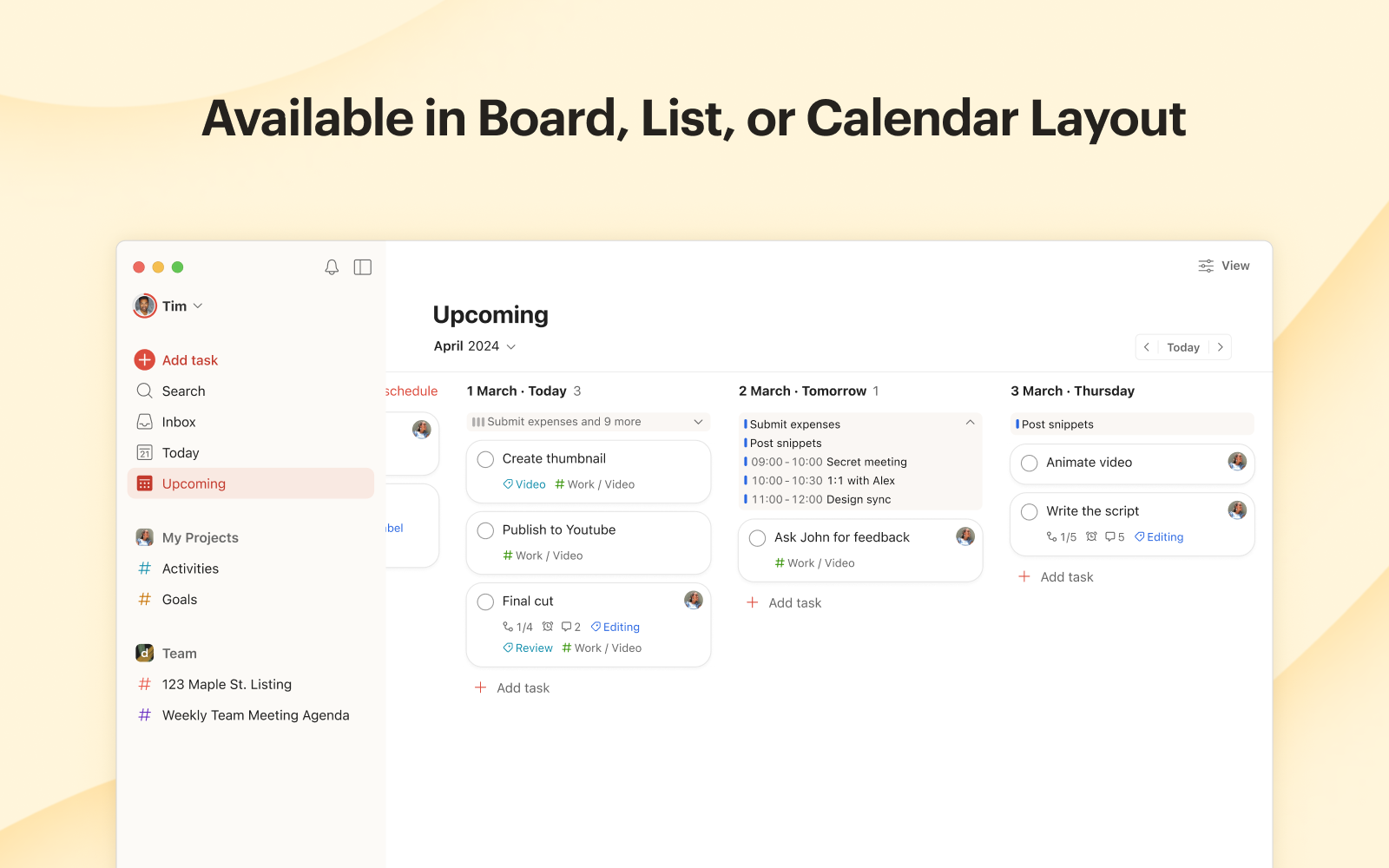 Todoist Gantt Chart Integration