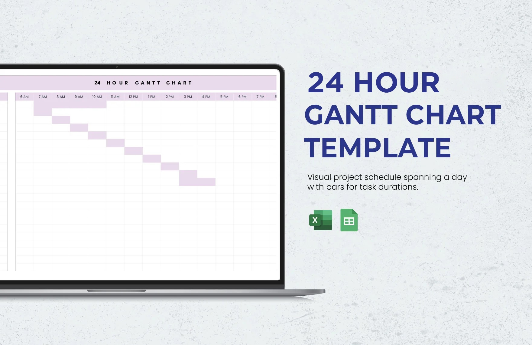 Hourly Gantt Chart Template In Excel Google Sheets Download 