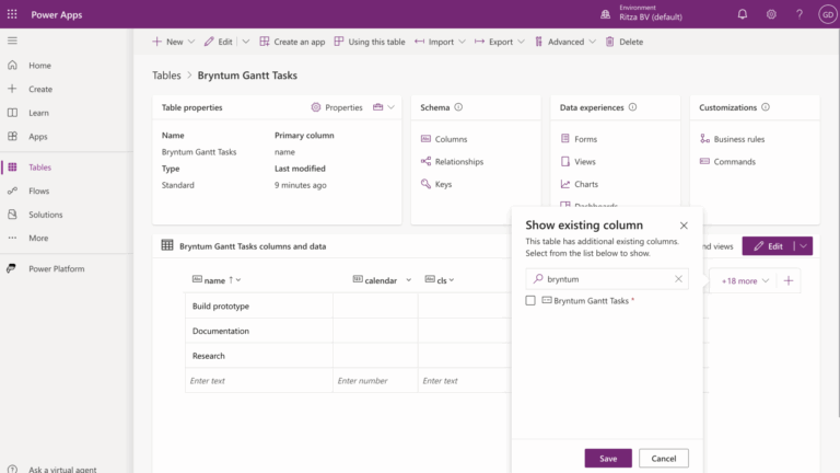 How To Build A React Gantt Chart In Microsoft Power Apps Using 