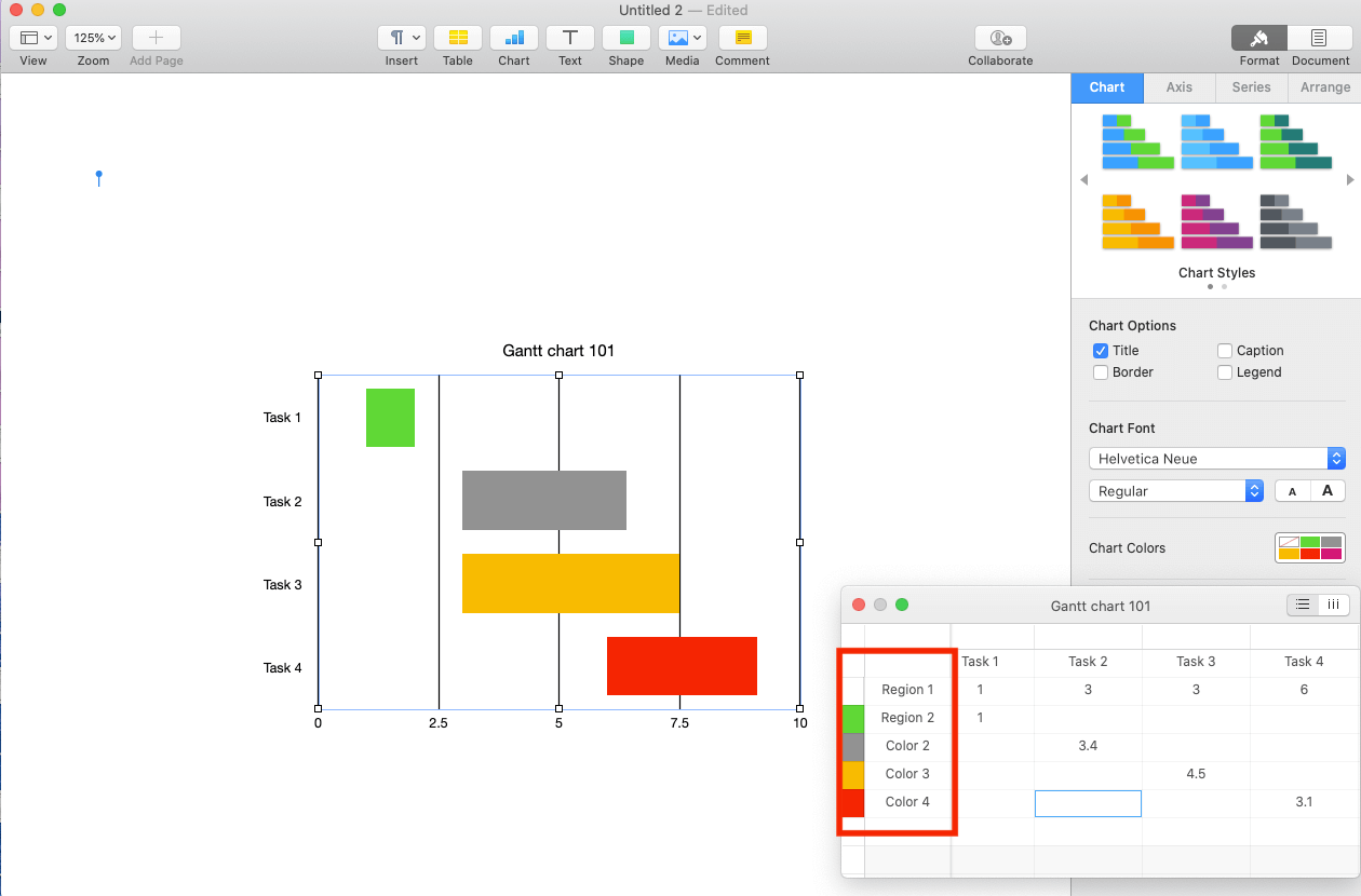 Gantt Chart Macbook