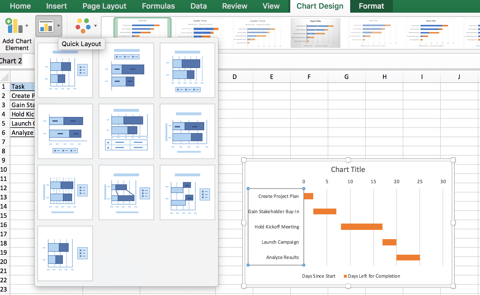 How To Create A Gantt Chart In Excel Smartsheet