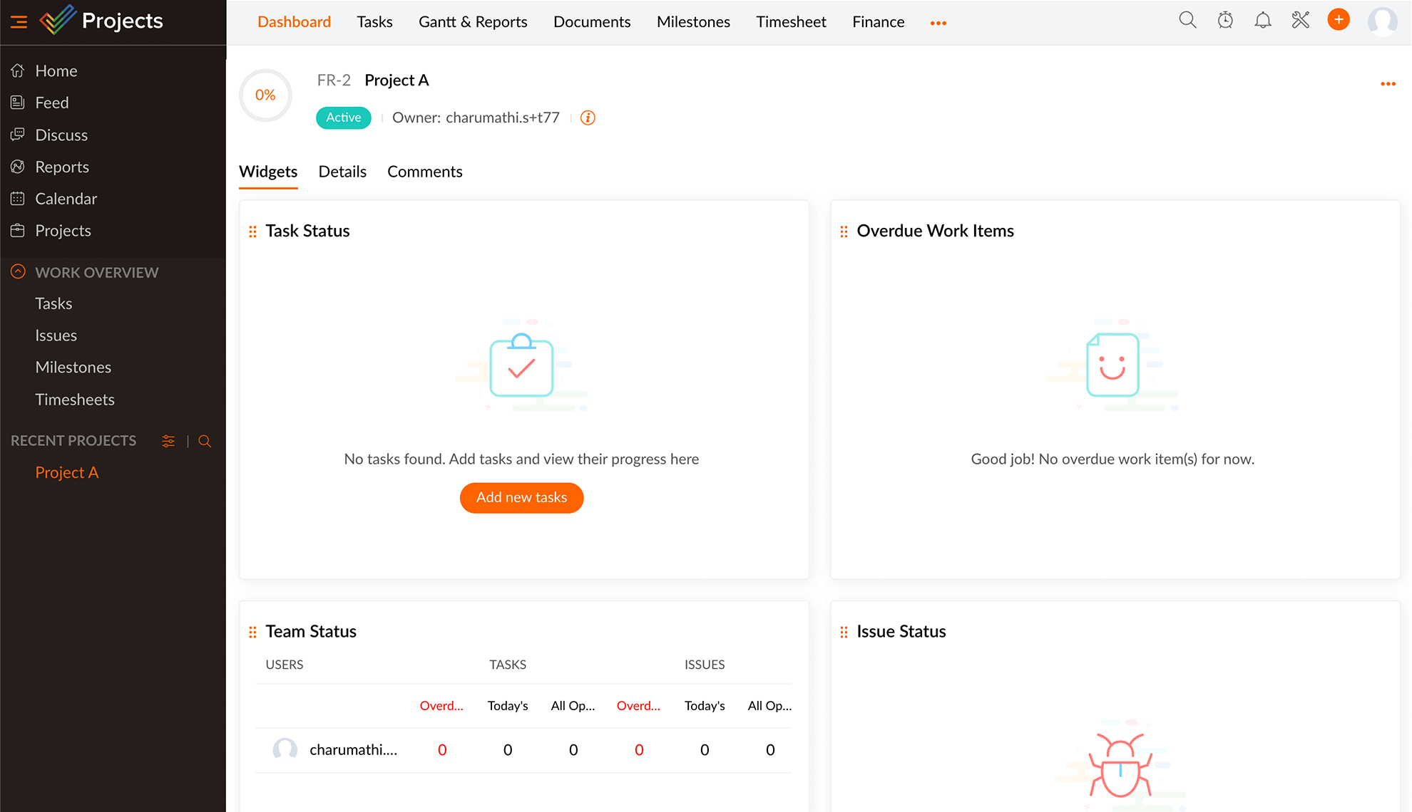How To Create A Gantt Chart In Excel Zoho Projects