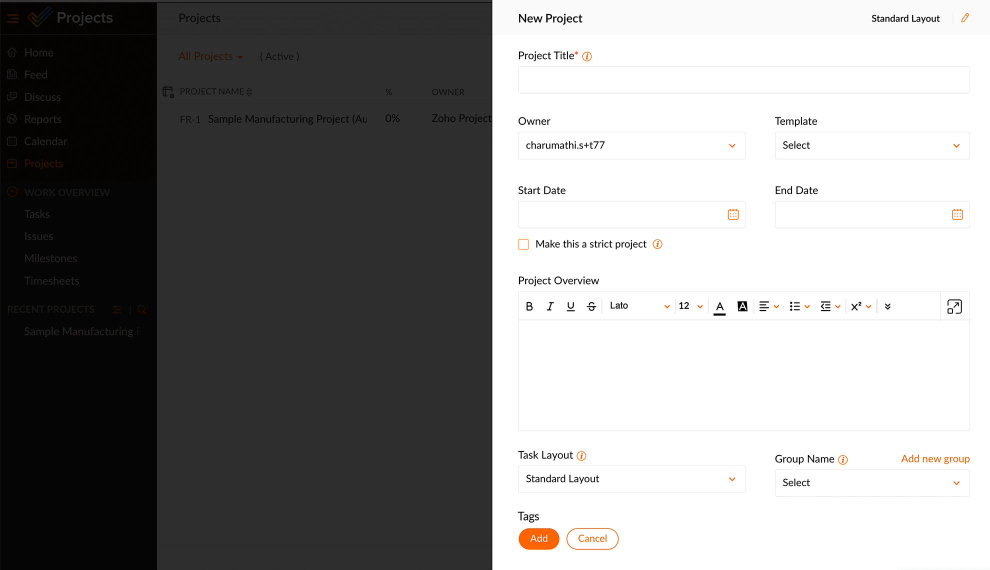 How To Create A Gantt Chart In Excel Zoho Projects