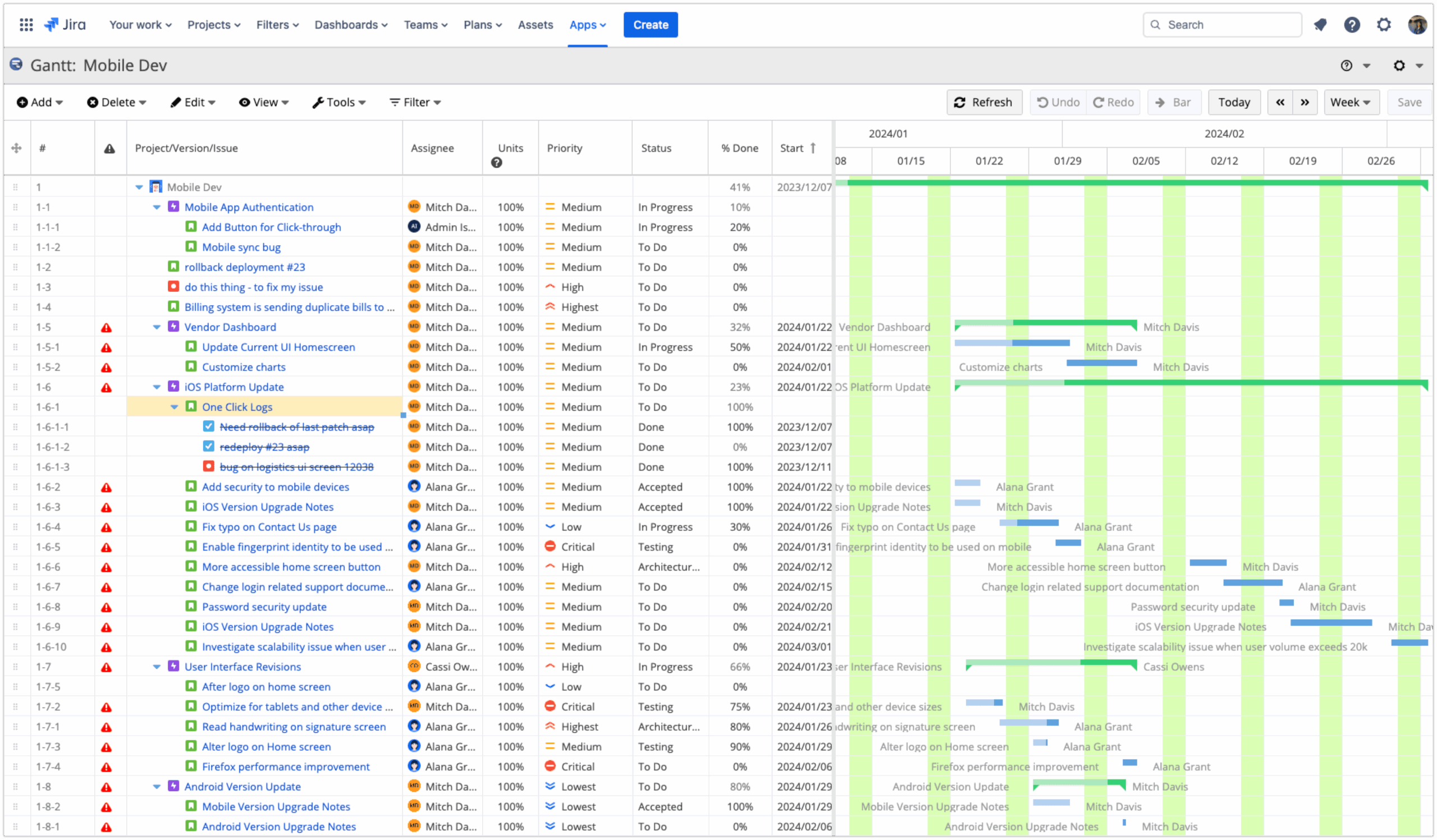 How To Create A Gantt Chart In Jira Ricksoft Inc 