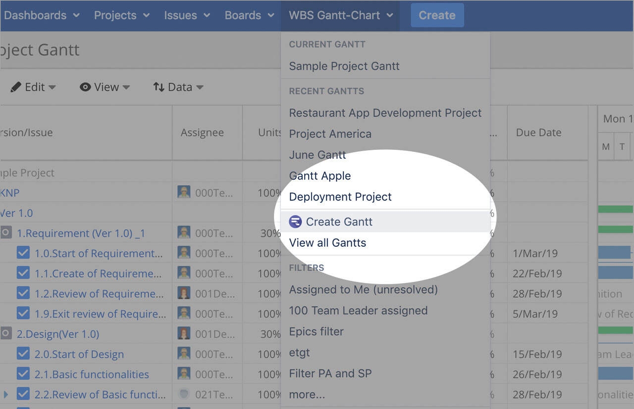 How To Create A Gantt Chart In Jira Ricksoft Inc 
