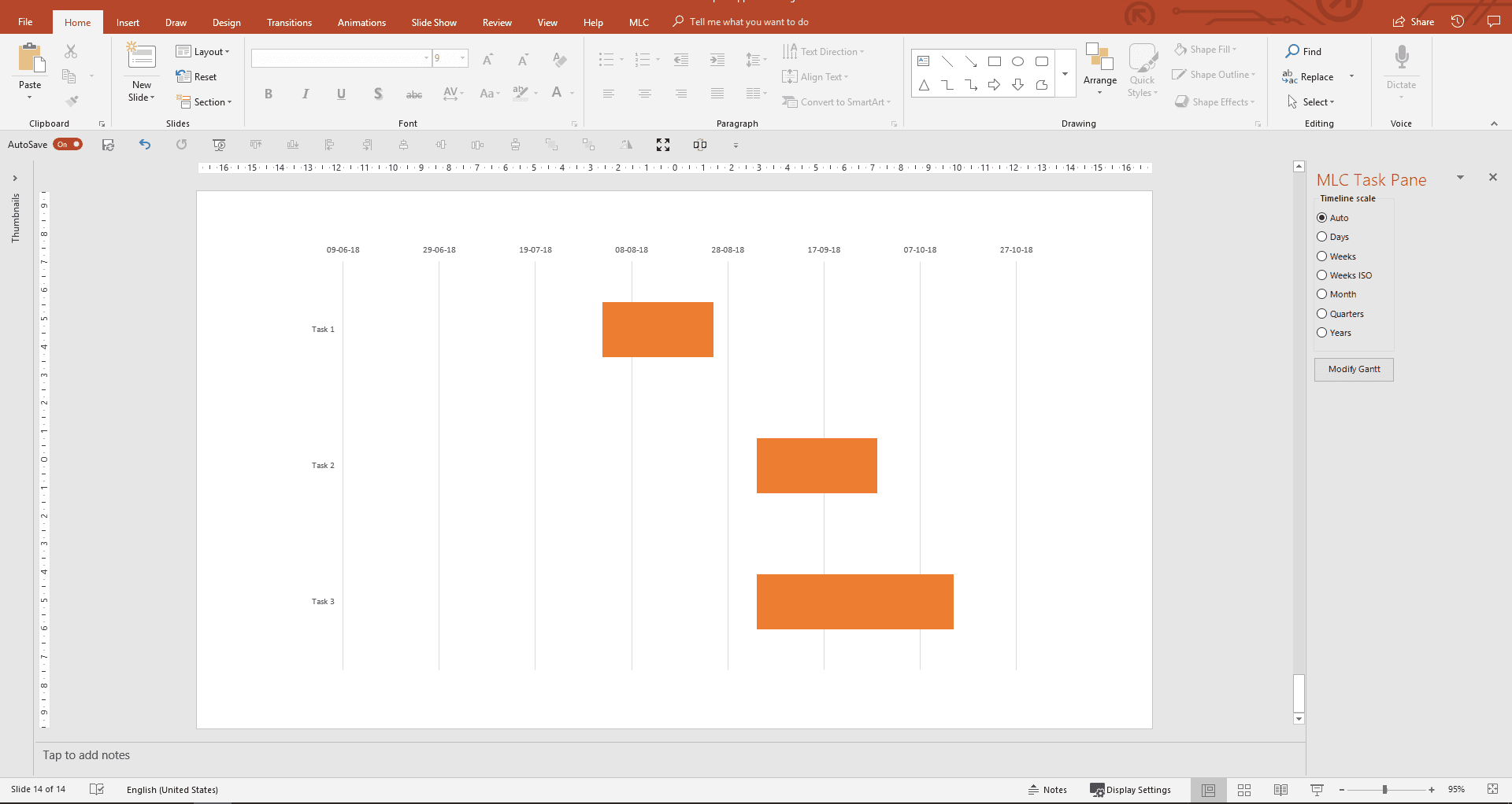 How To Create A Gantt Chart In PowerPoint MLC Presentation Design Consulting